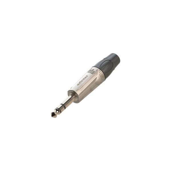 Plug TRS 6.3mm Niquelado Roxtone RJ3PP NN Duosonic Bogota