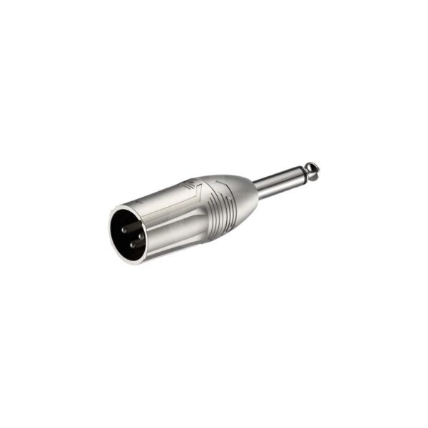 Plug mono 6.3 mm = 3P XLR macho Roxtone RA2XMJM Duosonic Bogota