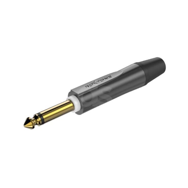 Plug mono 6.3mm contactos gold color negro Roxtone RJ2X GG PURE Duosonic Bogota