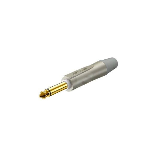 Plug mono 6.3mm contactos gold color satín Roxtone PJ2X SG PURE Duosonic Bogota