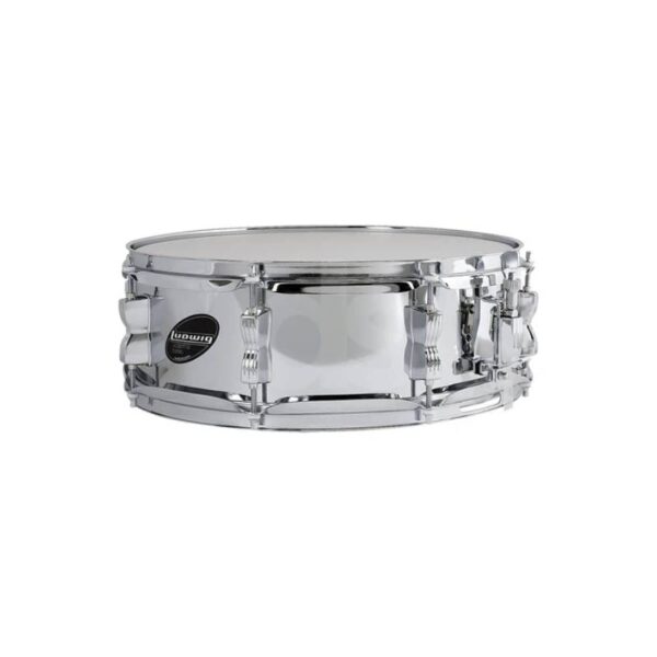 Redoblante Ludwig ACCENT 14 metálico gris X5 Duosonic Bogota