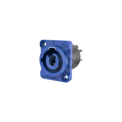 Socket PowerCON de 3 polos con seguro (AC) IP65 Roxtone RAC3MPI WP Duosonic Bogota