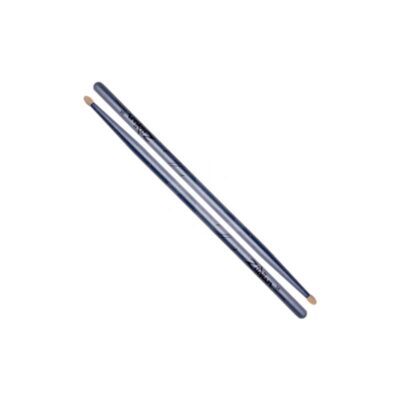 Baqueta punta de madera Zildjian 5A AZUL CHROMA M Duosonic Bogota