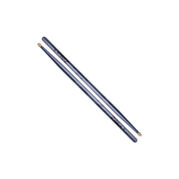 Baqueta punta de madera Zildjian 5A AZUL CHROMA M Duosonic Bogota