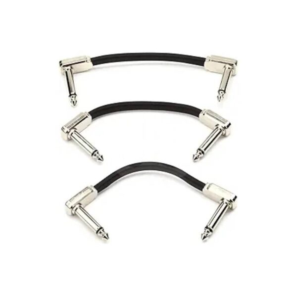Cable Ernie Ball 3In P06220 Negro x3 Duosonic Bogota
