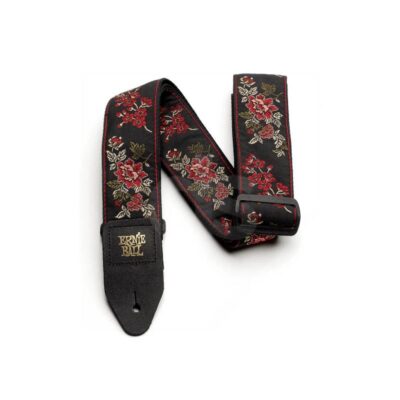 Correa Ernie Ball guitarra y bajo P04142 Red Rose Duosoic Bogota