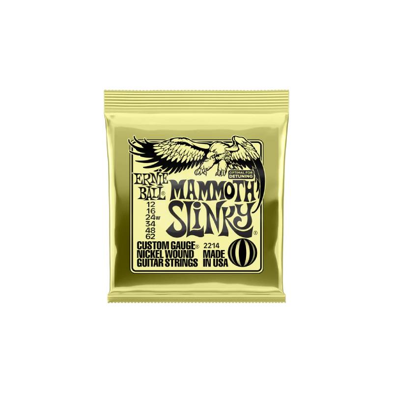 Encordado Ernie Ball guitarra eléctrica 2214 12 62 Duosonic Bogota