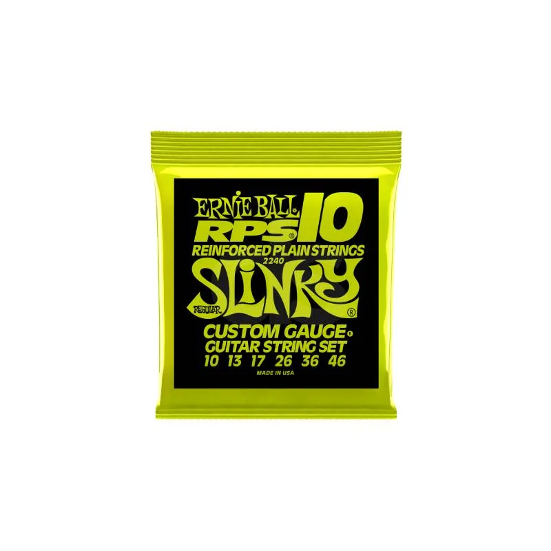Encordado Ernie Ball guitarra eléctrica 2240 10 46 Duosonic Bogota