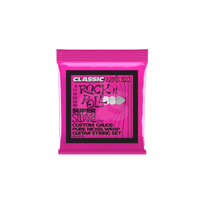 Encordado Ernie Ball guitarra eléctrica 2253 9 42 Duosonic Bogota
