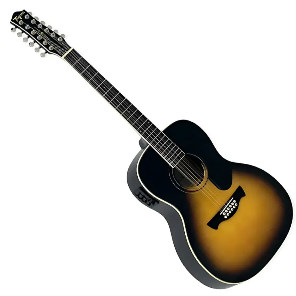 Guitarra electroacústica Tagima AZTECA XII NC EQ NTAB DF BK