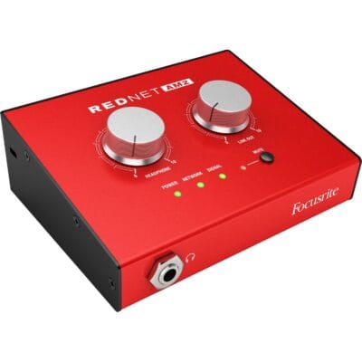 Interfaz de audio Focusrite RedNet AM2 Dante