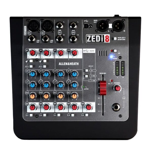 Mezclador compacto de 4 canales Allen & Heath ZEDi8