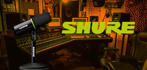 microfono shure estudio duosonic