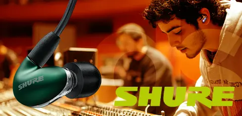 in ear shure duosonic